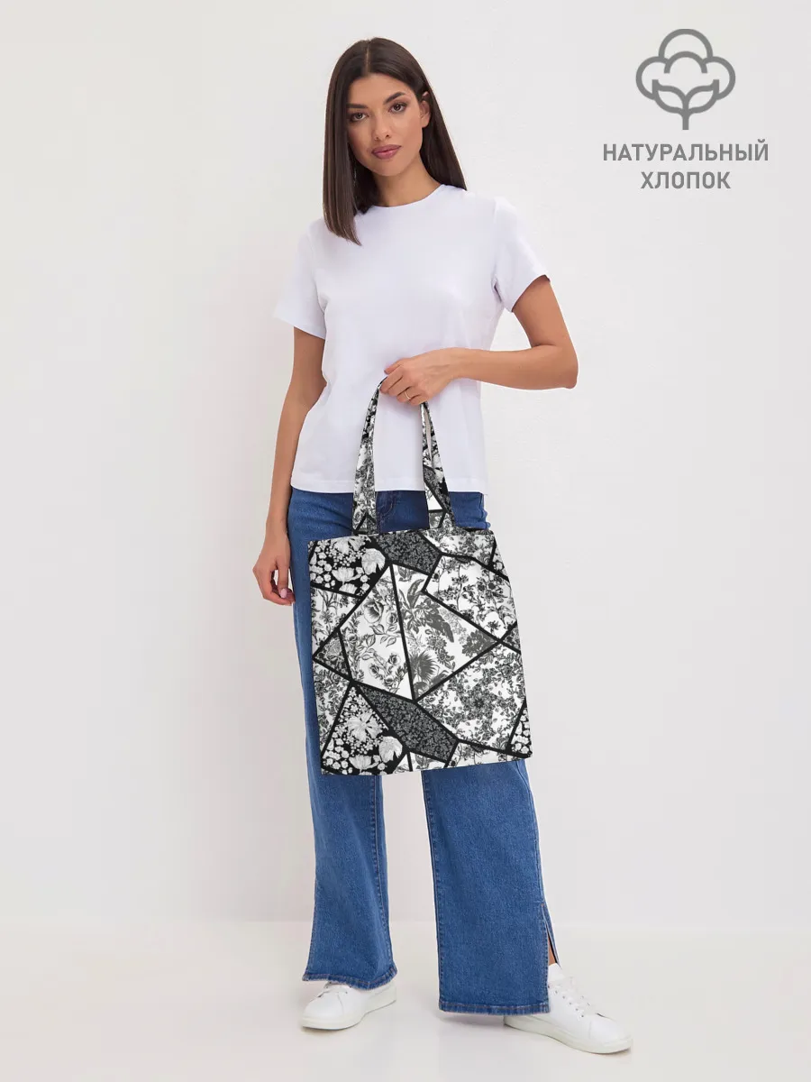 Шоппер база / Цветочный Кинцуги / Kintsugi