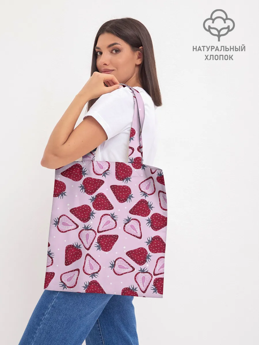 Шоппер база / Клубничка