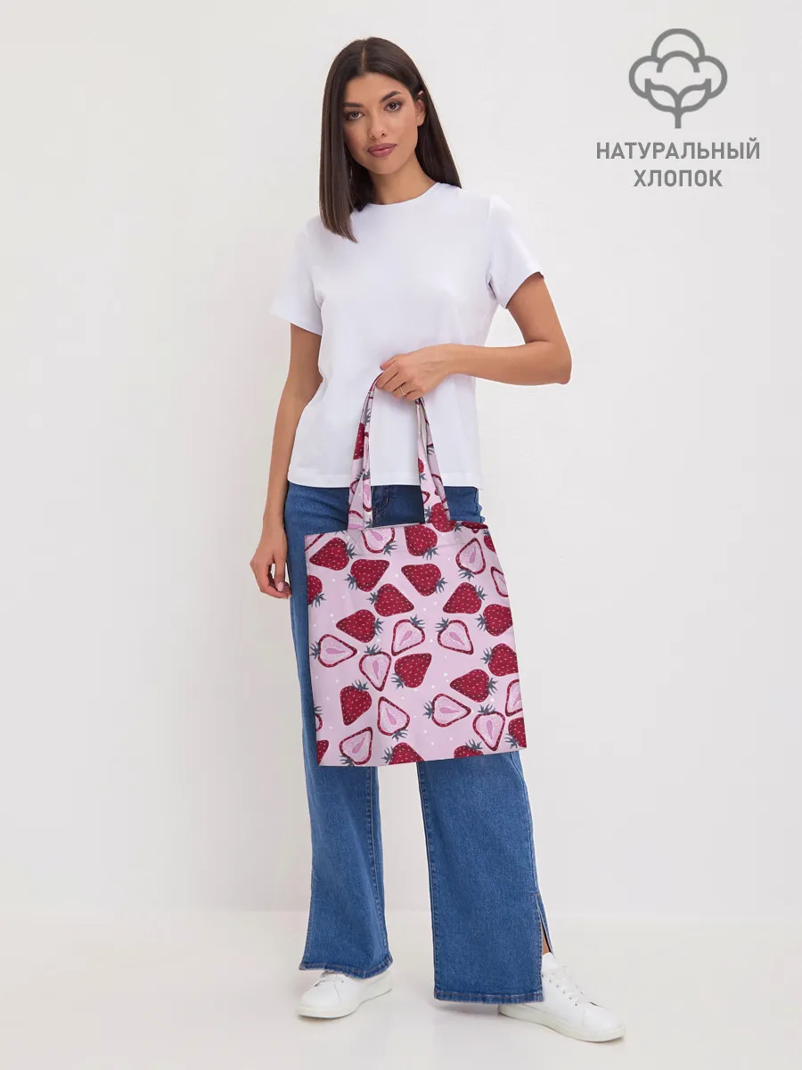 Шоппер база / Клубничка