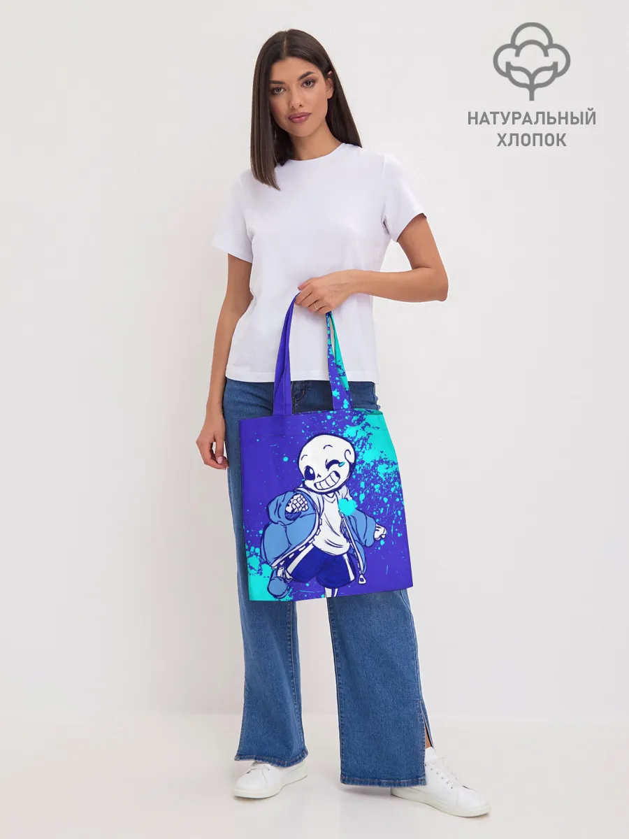 Шоппер база / UNDERTALE SANS BLUE