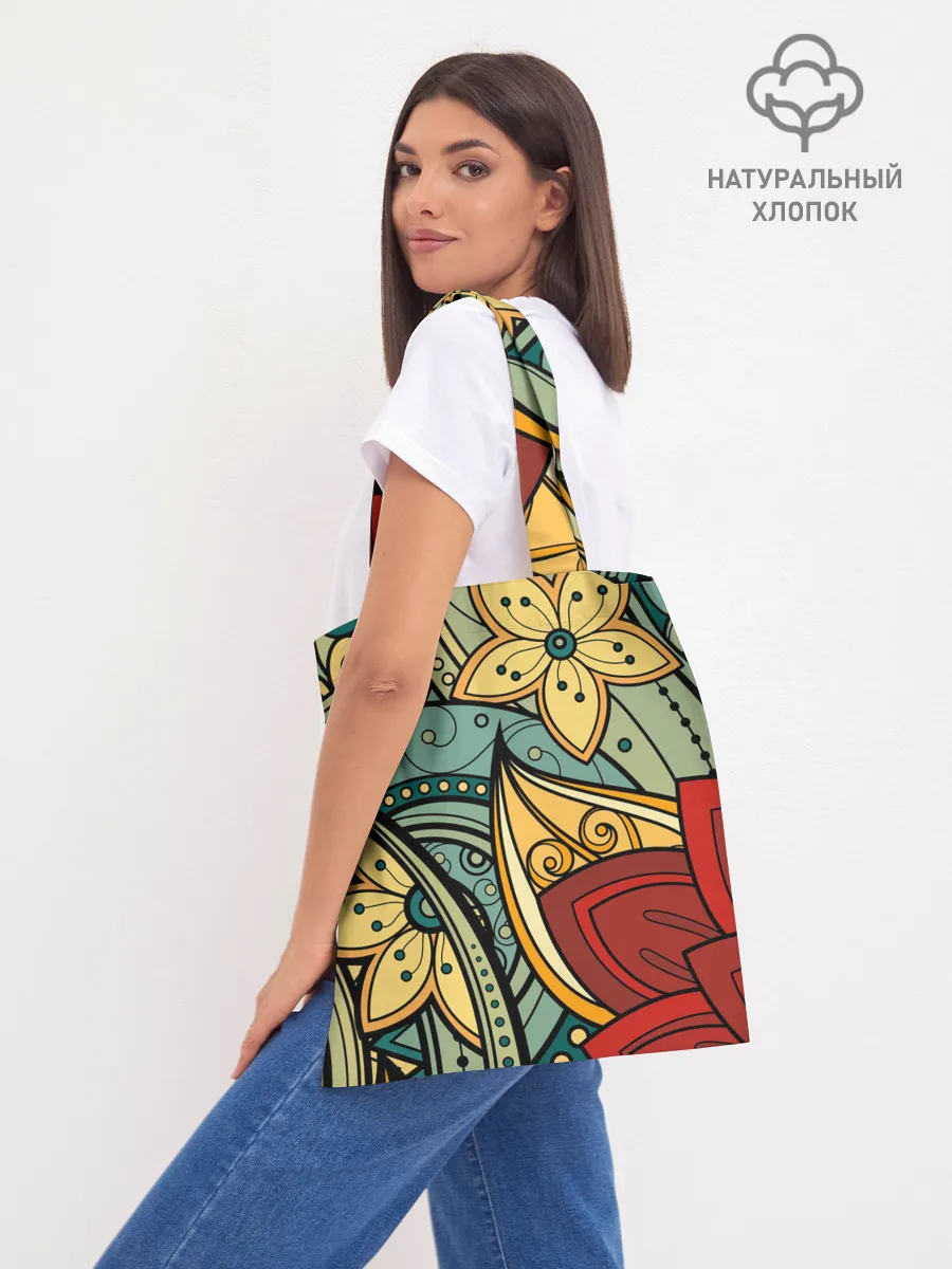 Шоппер база / ЯрКие ЦветЫ
