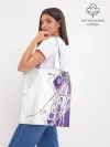 Шоппер база / Фиолетовые нити