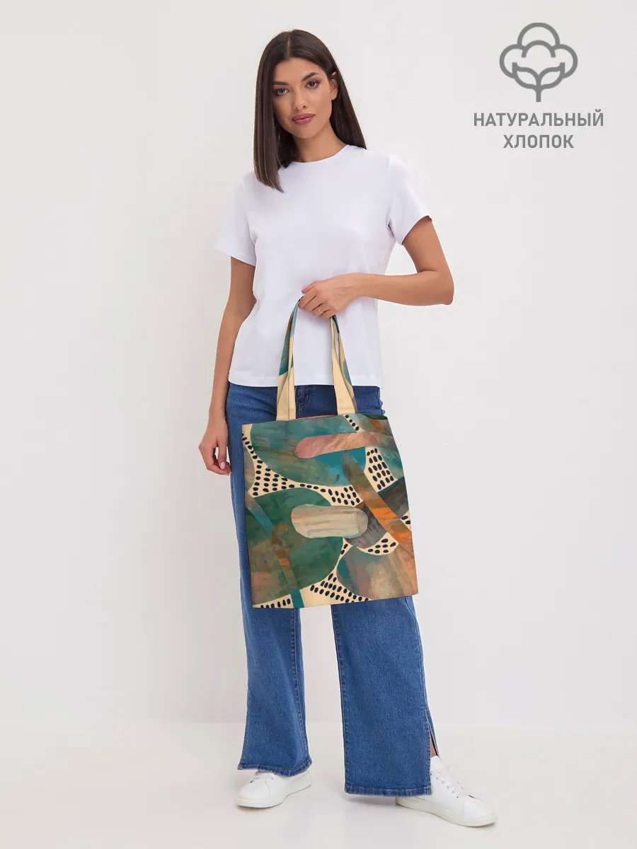 Шоппер база / Birches and fields