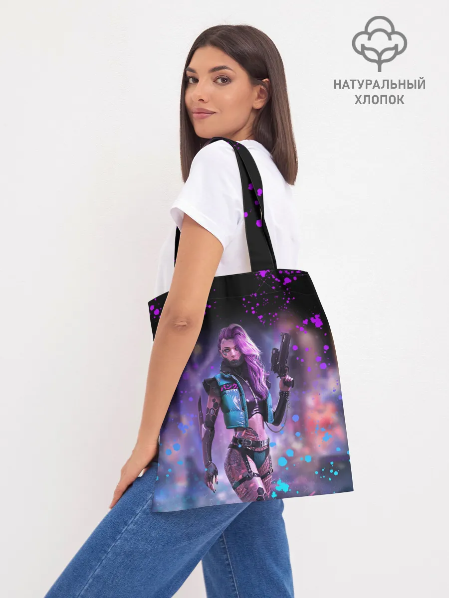 Шоппер база / CYBERPUNK 2077 NEON | КИБЕРПАНК НЕОН