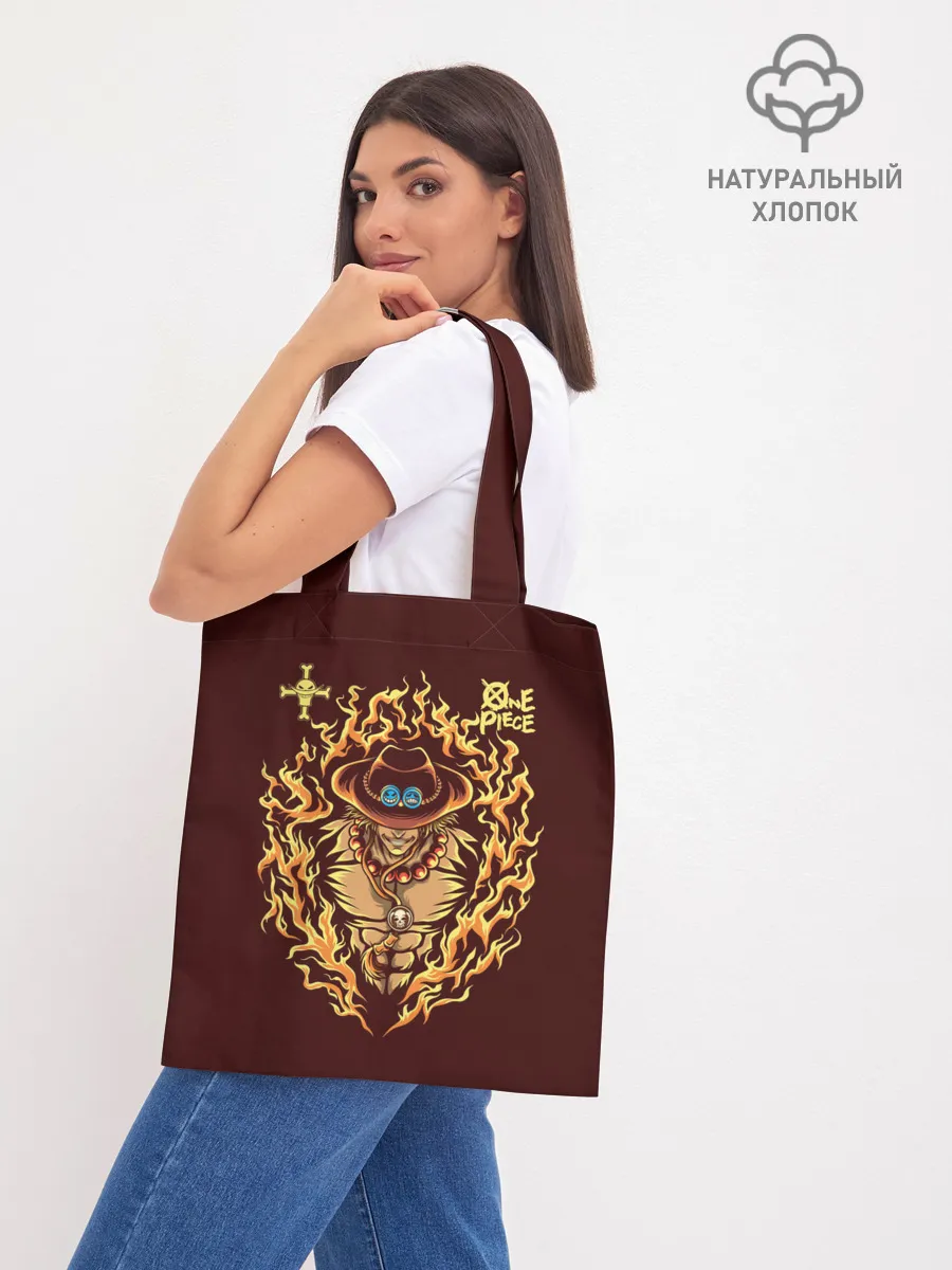 Шоппер база / One Piece Портгас Д. Эйс в огне