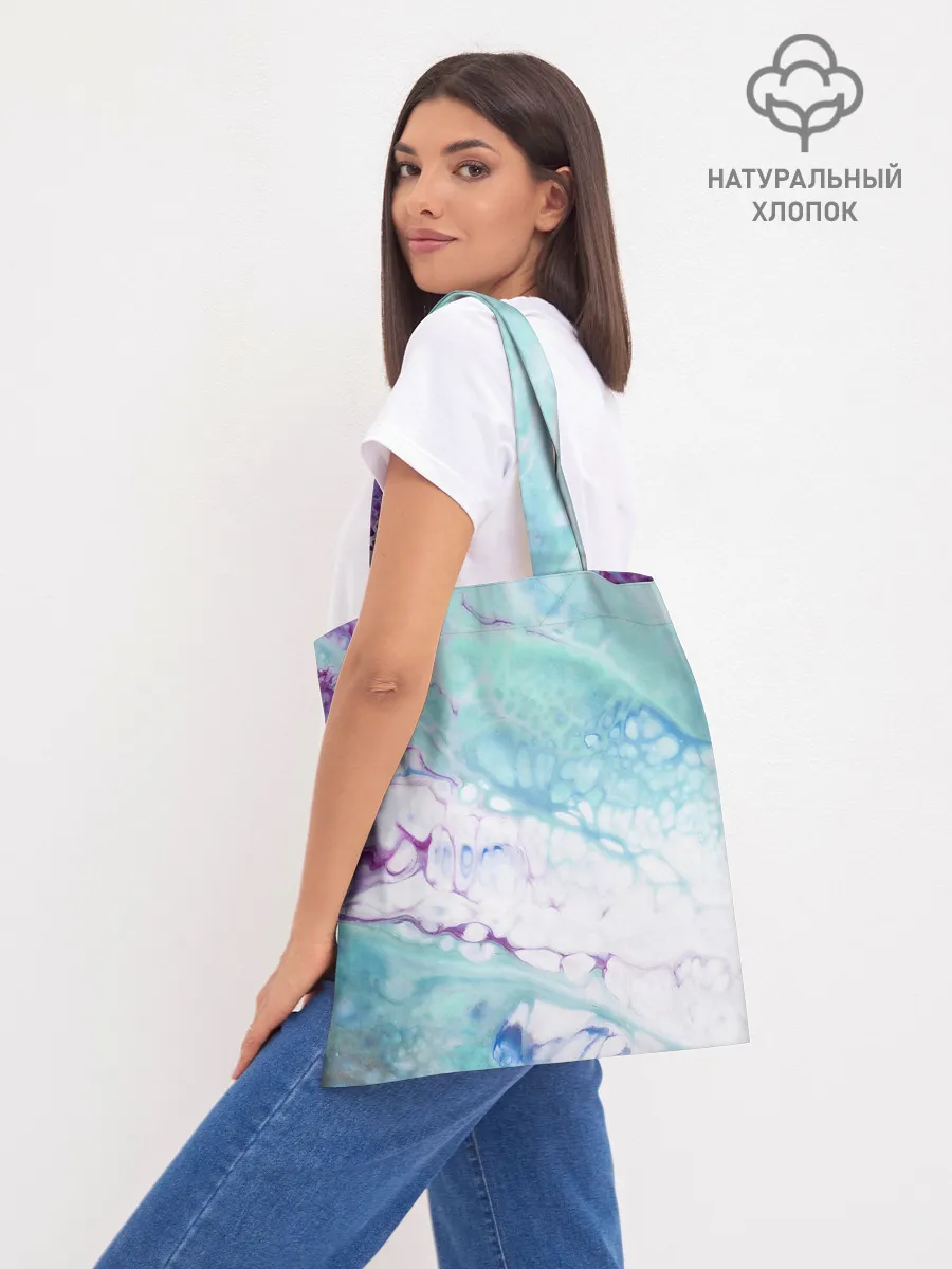 Шоппер база / Цветная морская пена