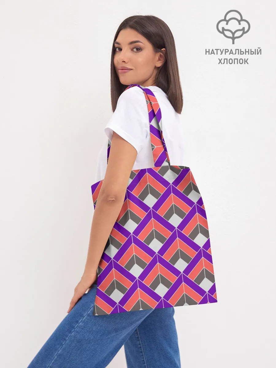 Шоппер база / Шотландка / Plaid