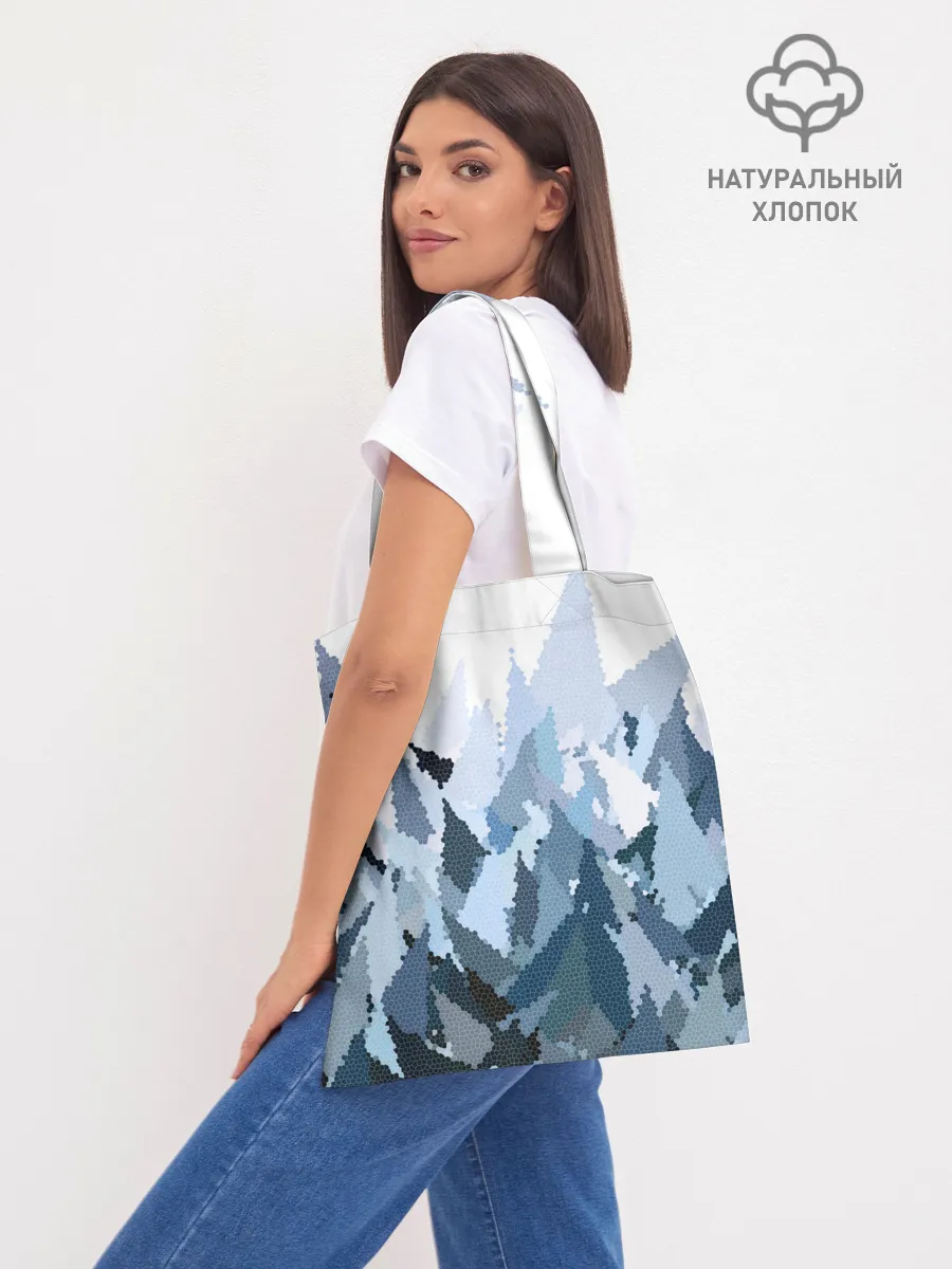 Шоппер база / Абстрактная мазаика витраж