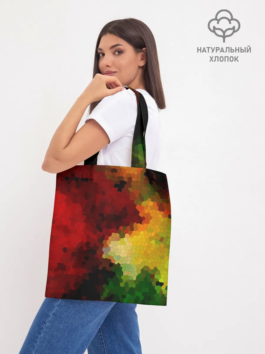 Шоппер база / Абстрактная мазаика витраж