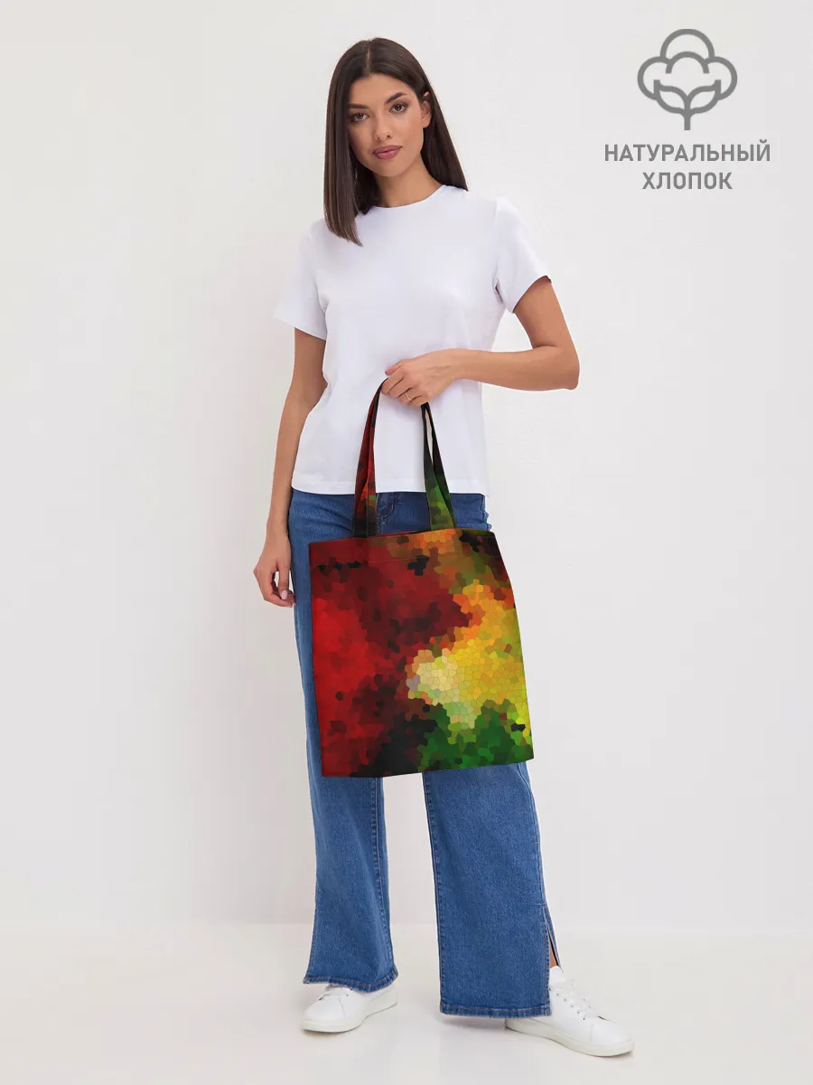 Шоппер база / Абстрактная мазаика витраж