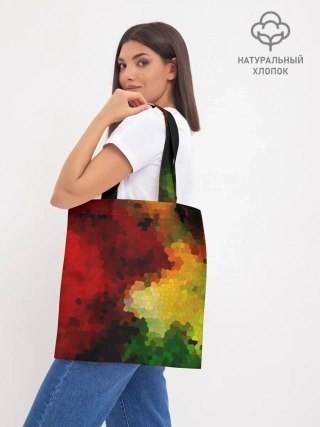 Шоппер база / Абстрактная мазаика витраж