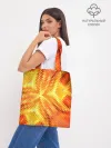 Шоппер база / Желто-оранжевая абстракция
