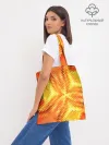 Шоппер база / Желто-оранжевая абстракция