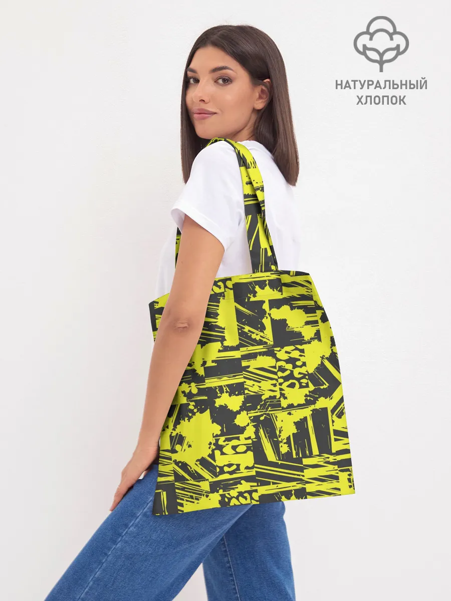 Шоппер база / Желтая текстура