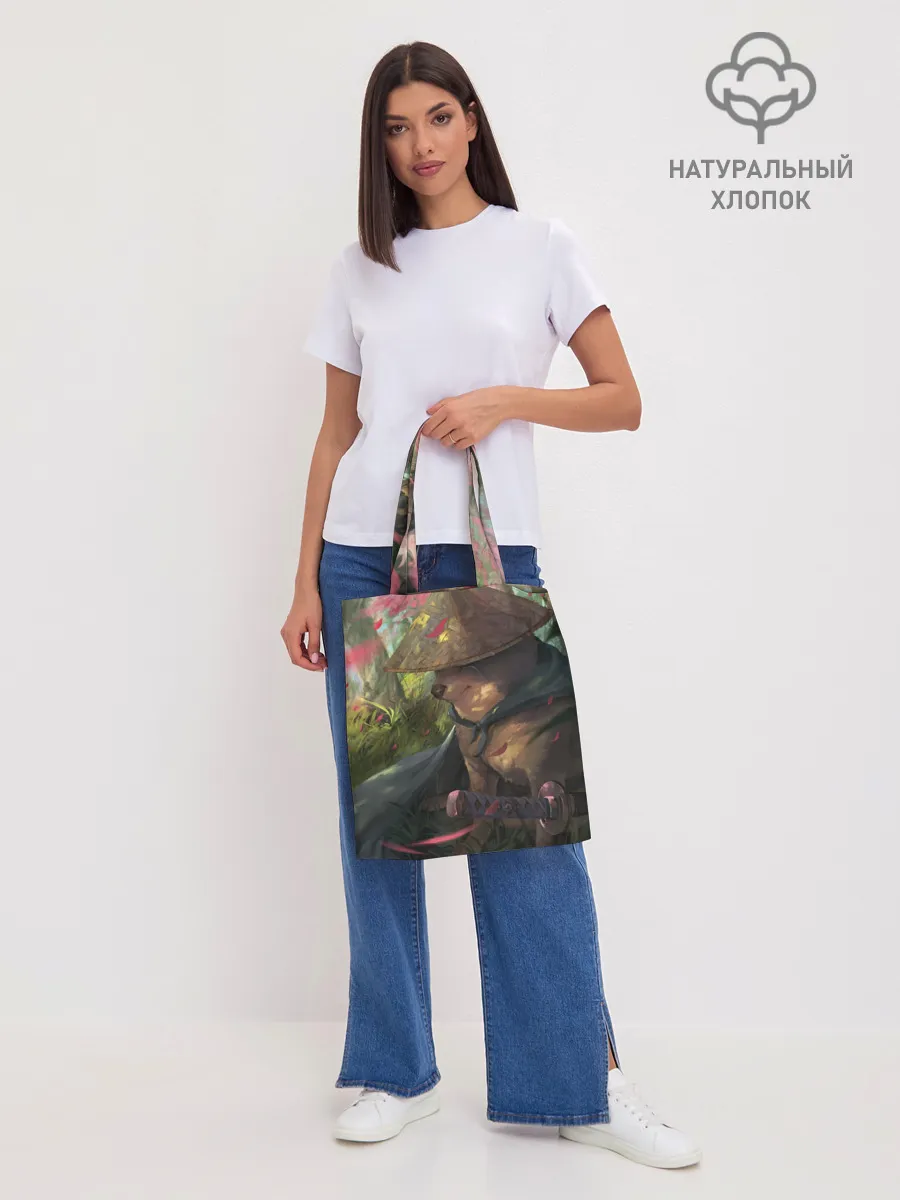 Шоппер база / Собака Самурай плачет мем