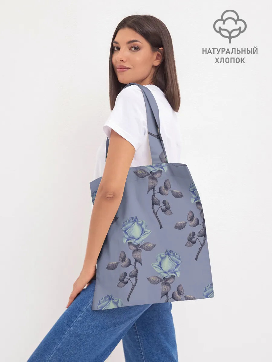 Шоппер база / Голубые розы