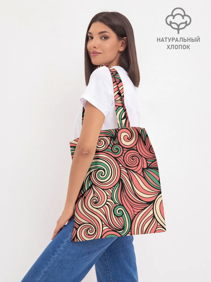 Шоппер база / Алые листья