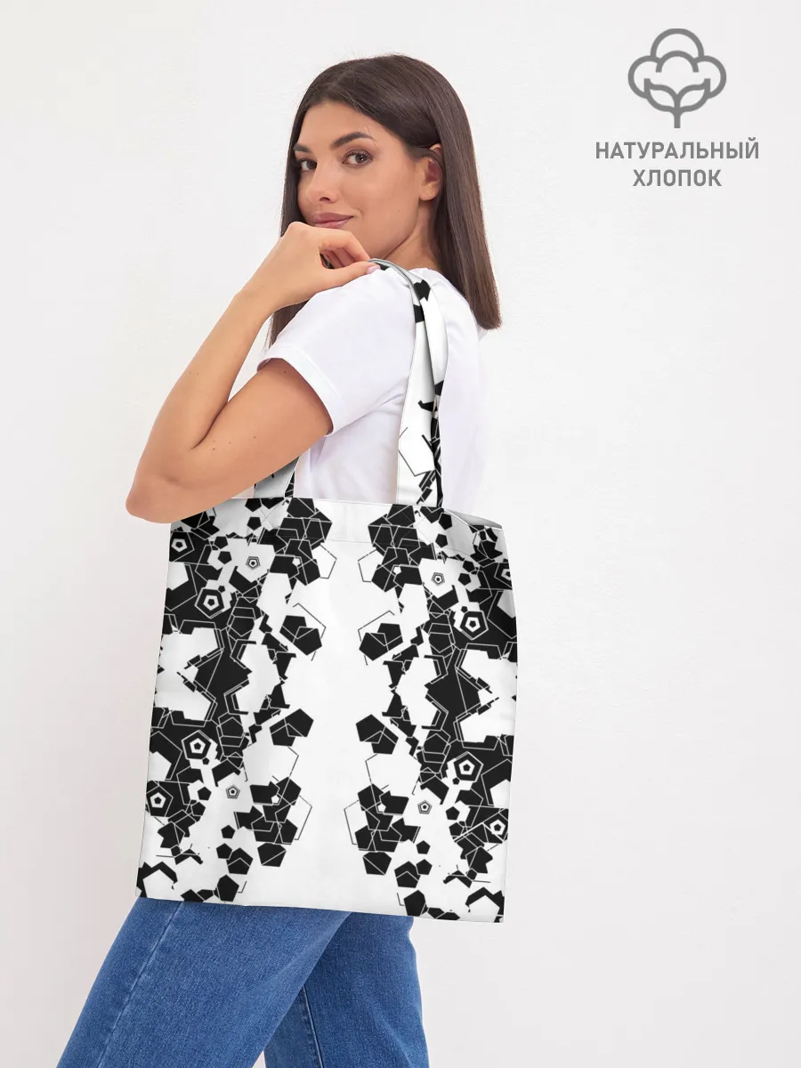 Шоппер база / пятиугольники абстракция