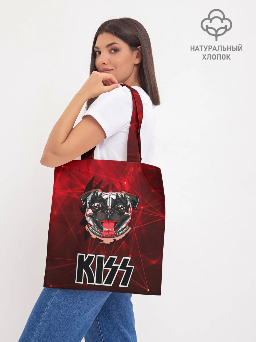 Шоппер база / Собака в стиле KISS