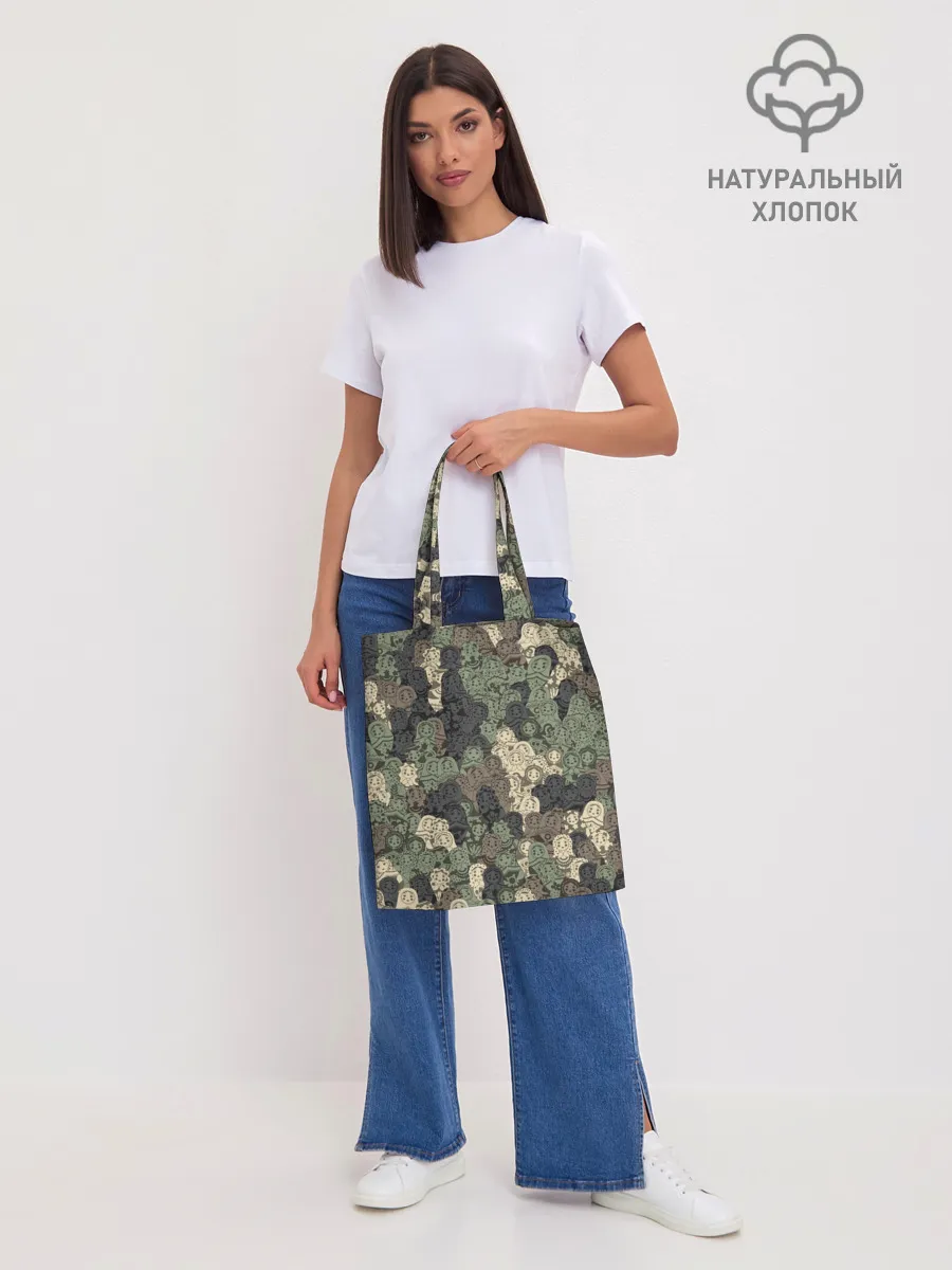 Шоппер база / Камуфляж из матрёшек