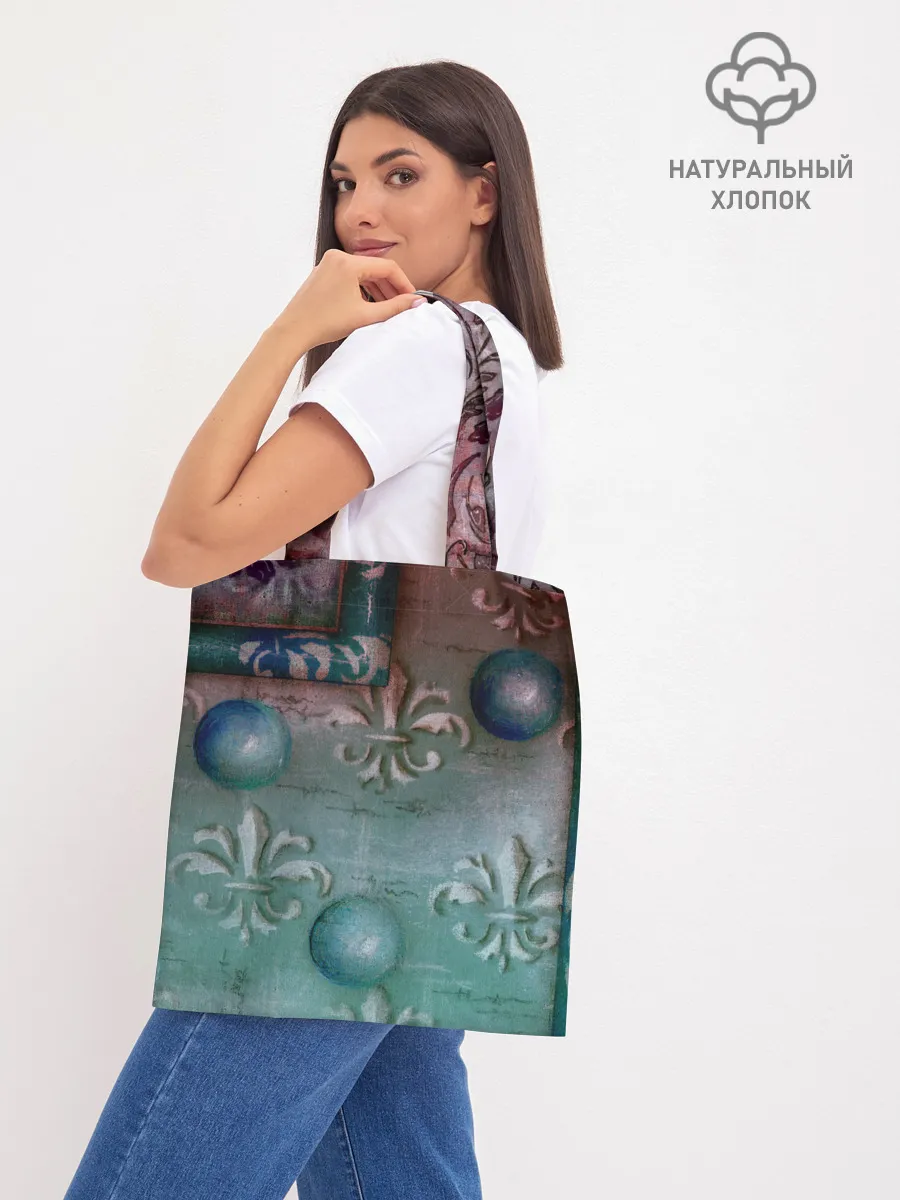 Шоппер база / Объемная абстракция - Флер-де-лис