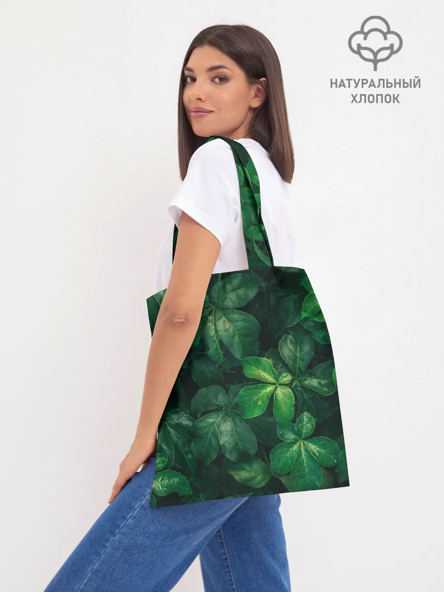 Шоппер база / Тропическая листва | Тропики