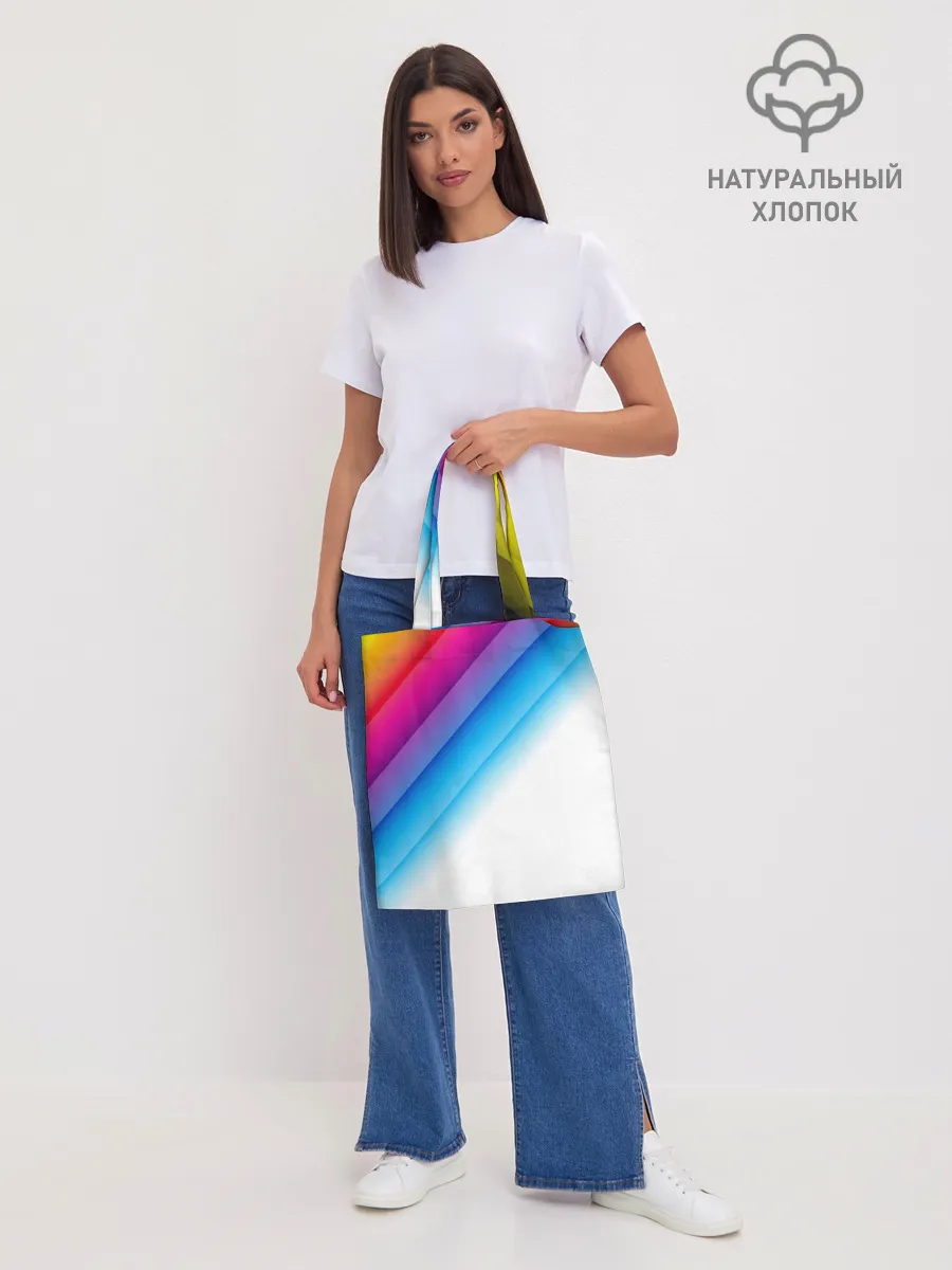 Шоппер база / РАДУЖНЫЕ ПОЛОСЫ | RAINBOW