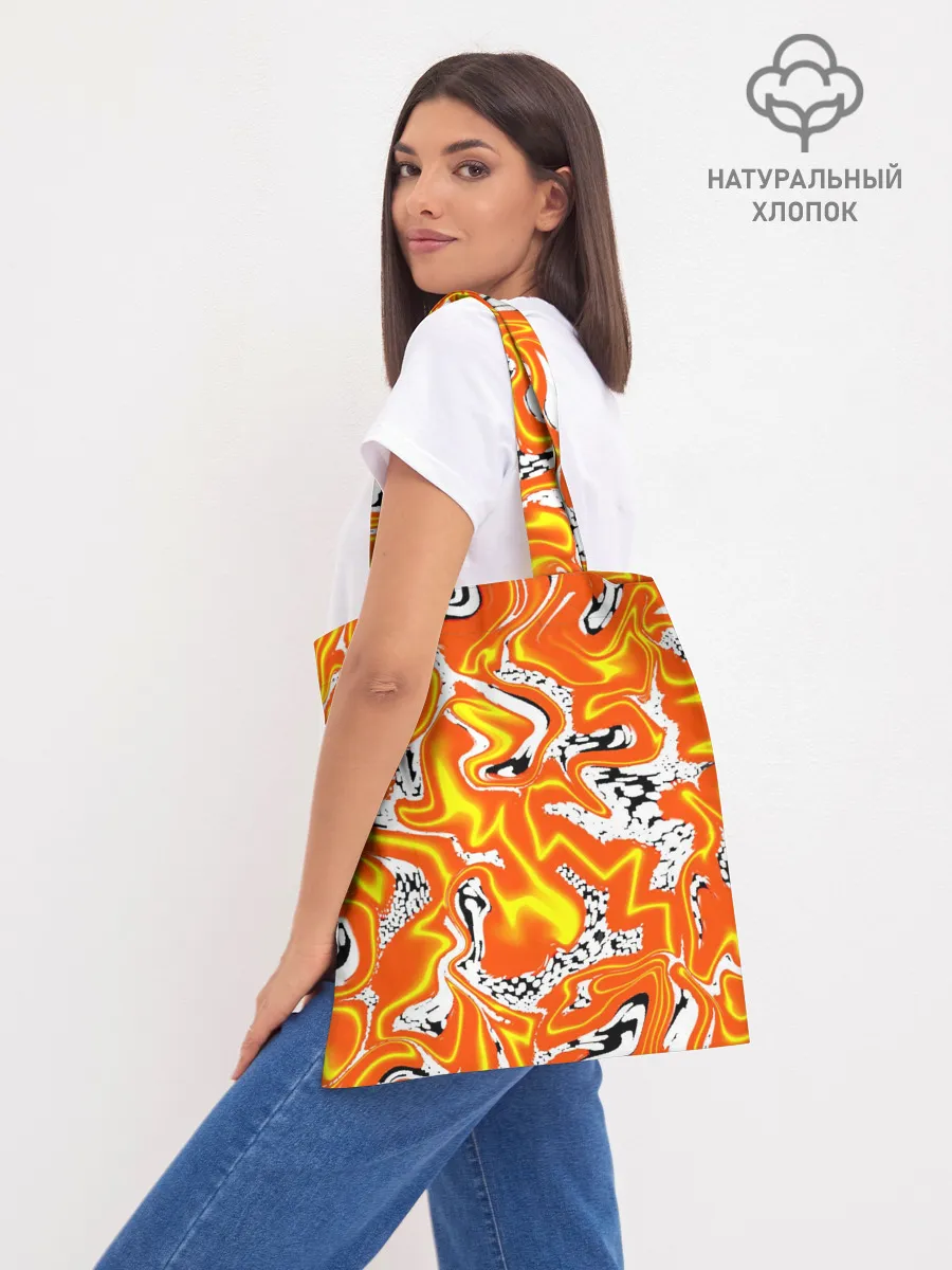 Шоппер база / Огненные разводы лавы