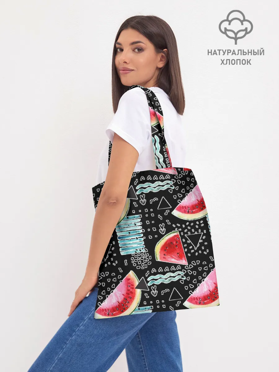 Шоппер база / сладкий арбуз