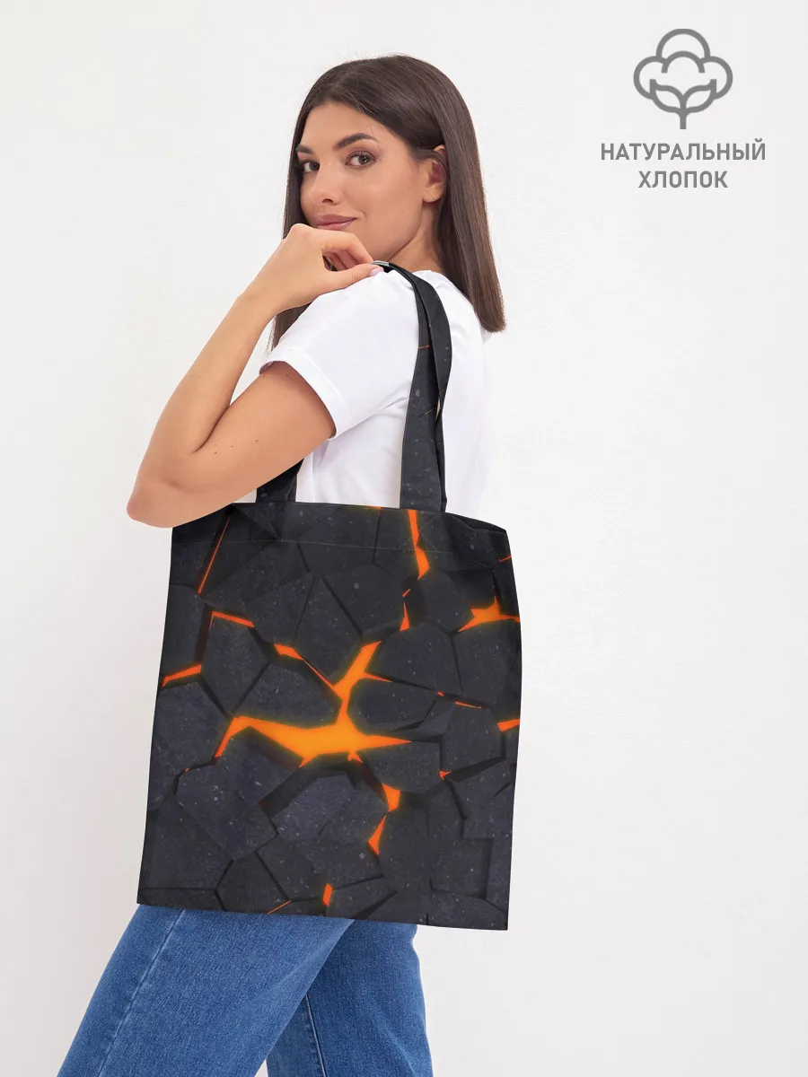 Шоппер база / ТРЕЩИНЫ ЗЕМЛИ | 3D CRACKS | НЕОН