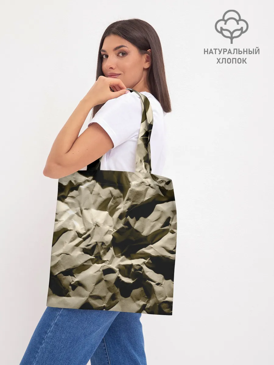 Шоппер база / Мягкая мятая бумага