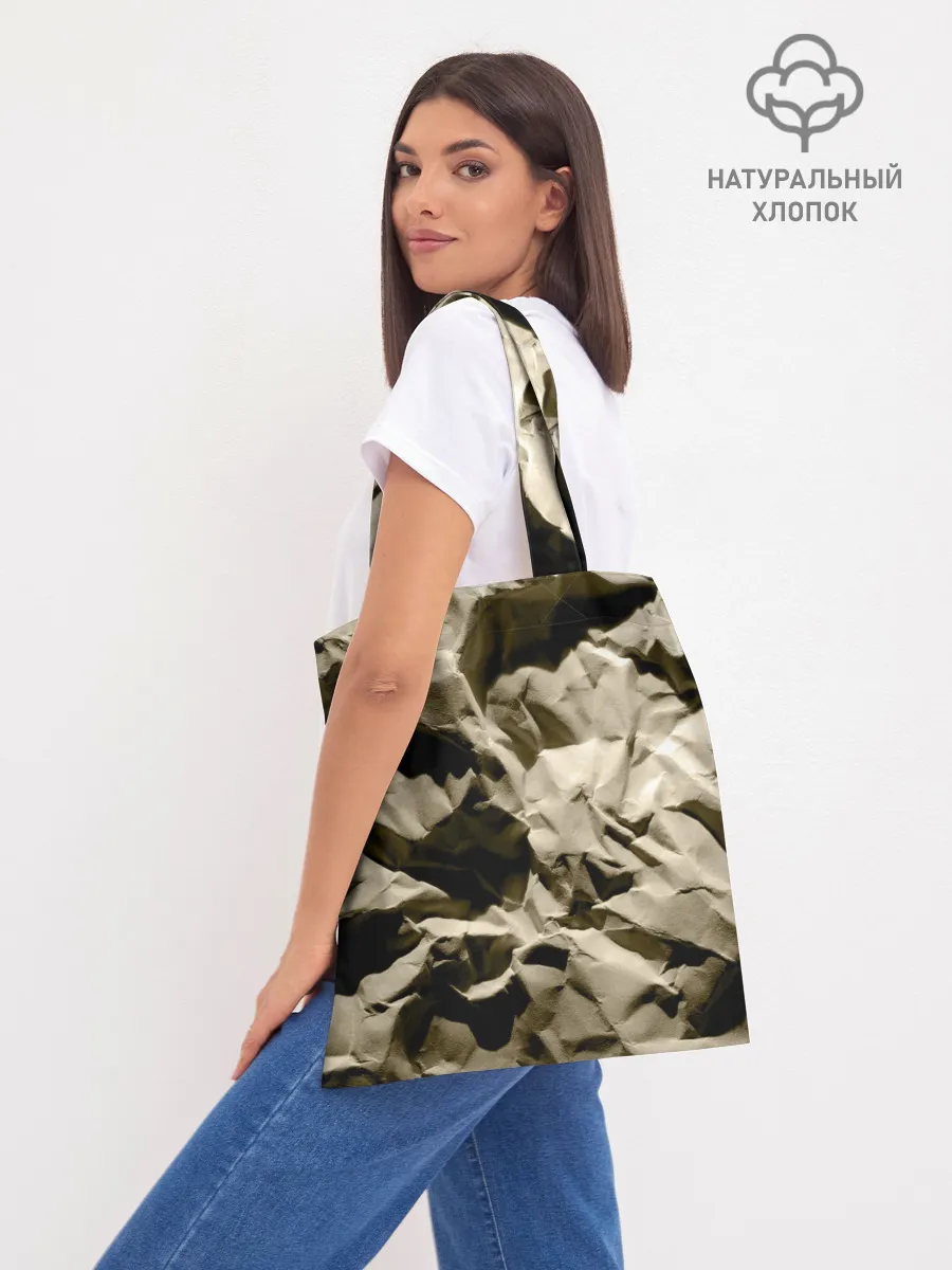 Шоппер база / Мягкая мятая бумага