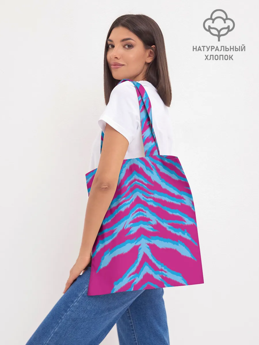 Шоппер база / Неоновая шкура тигра