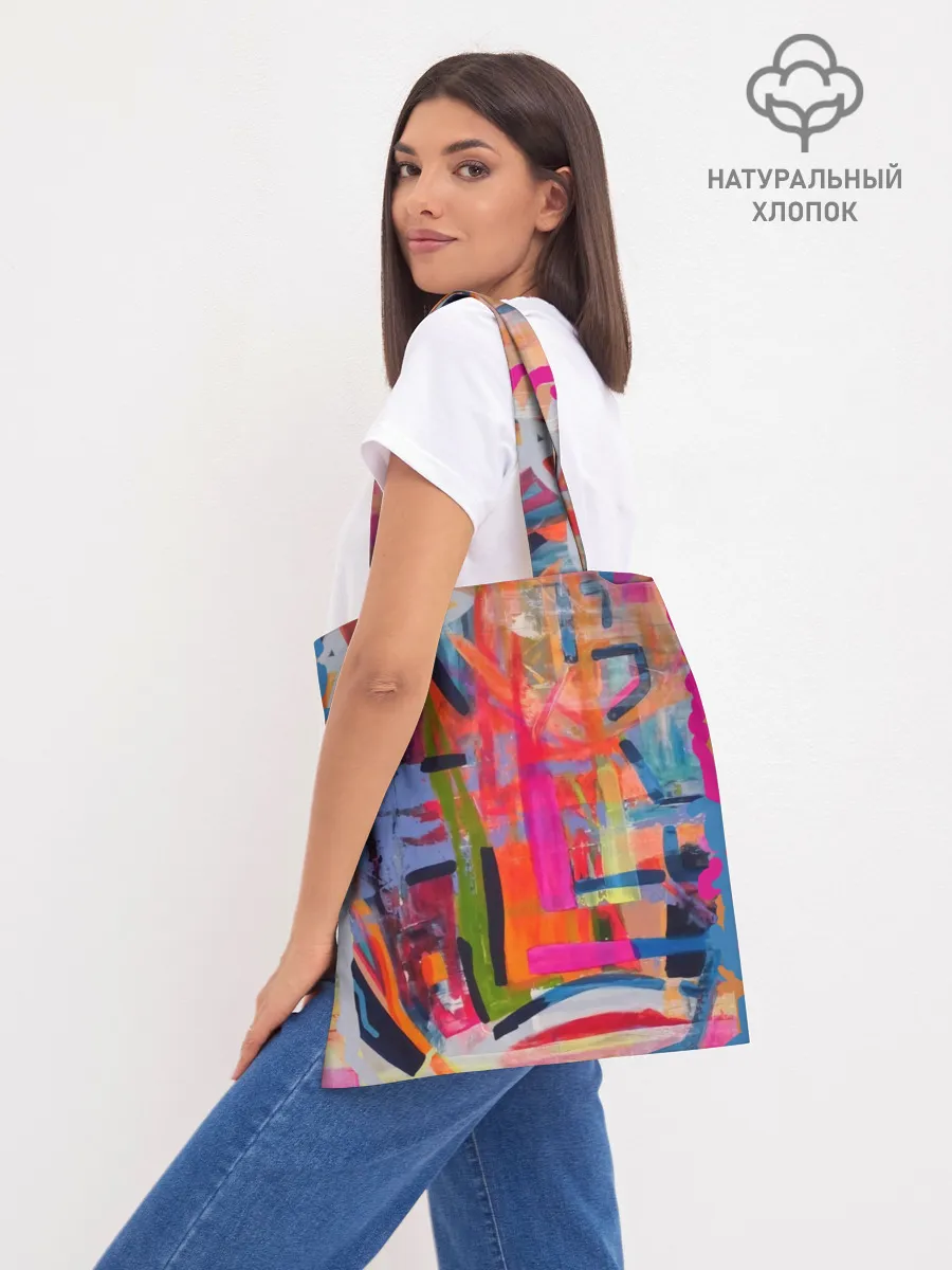 Шоппер база / Абстракция из полос