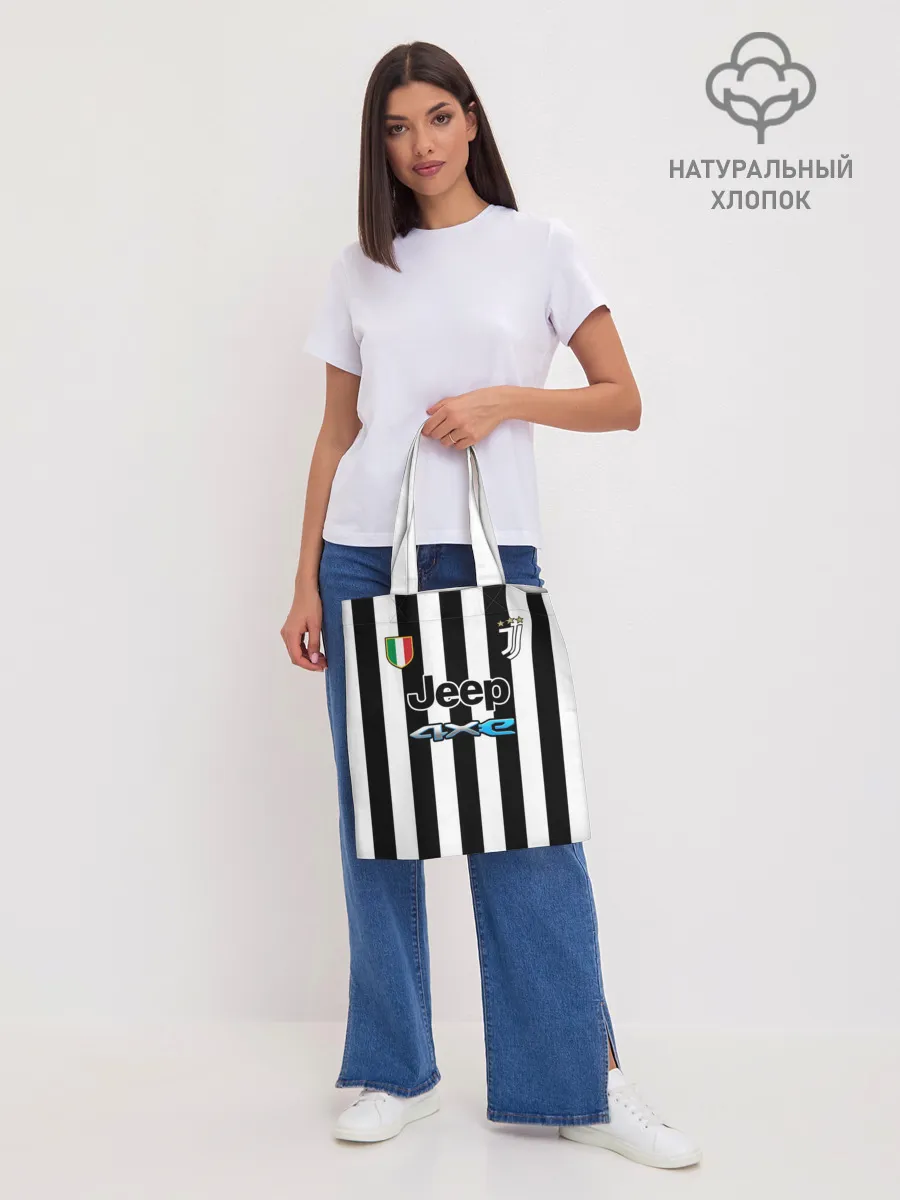 Шоппер база / Форма Ювентуса домашняя 2021/2022