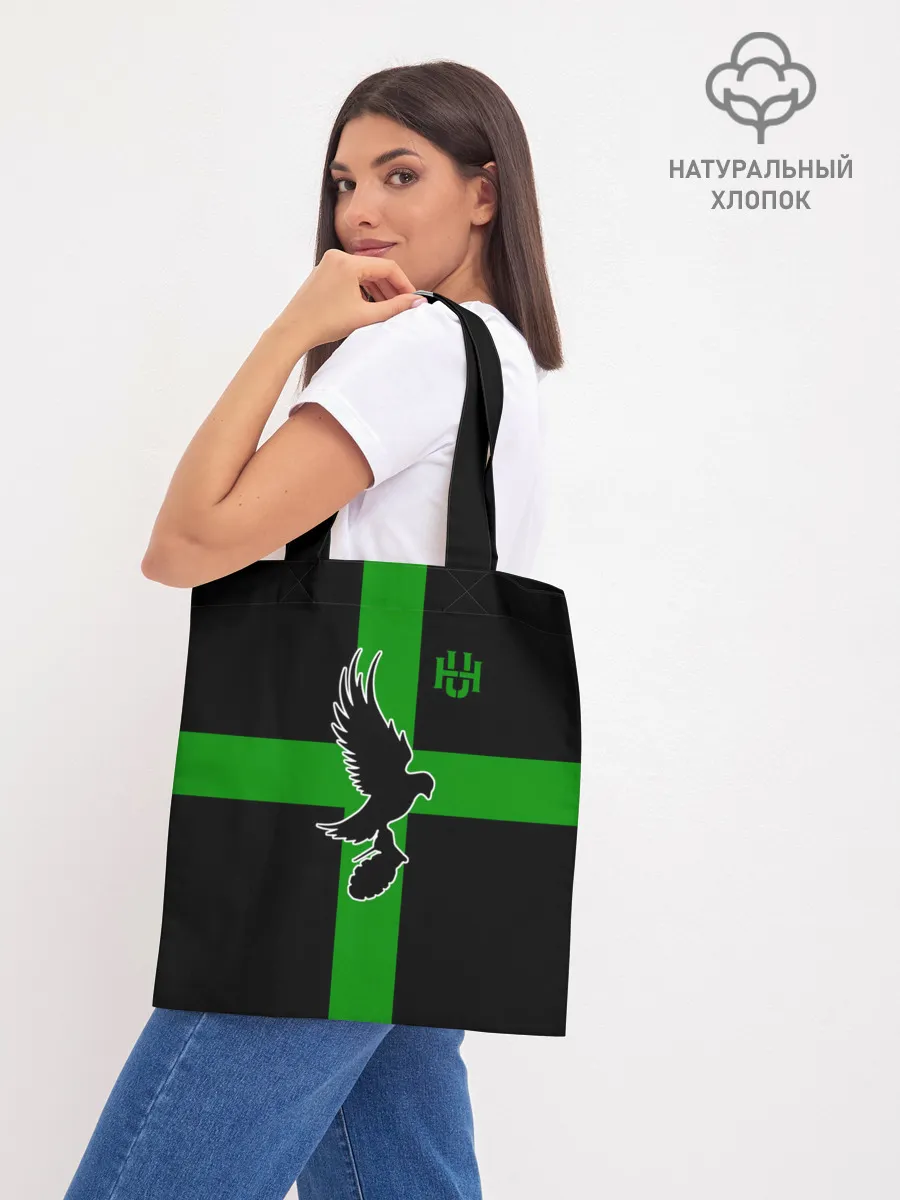 Шоппер база / Hollywood Undead заеленный крест