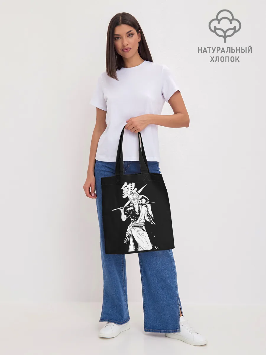 Шоппер база / Гинтоки Саката держит меч Гинтама