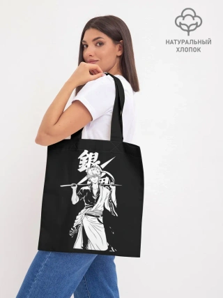 Шоппер база / Гинтоки Саката держит меч Гинтама