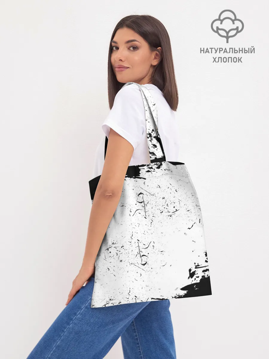 Шоппер база / Нирвана Рок Группа Гранж ЧБ | Nirvana