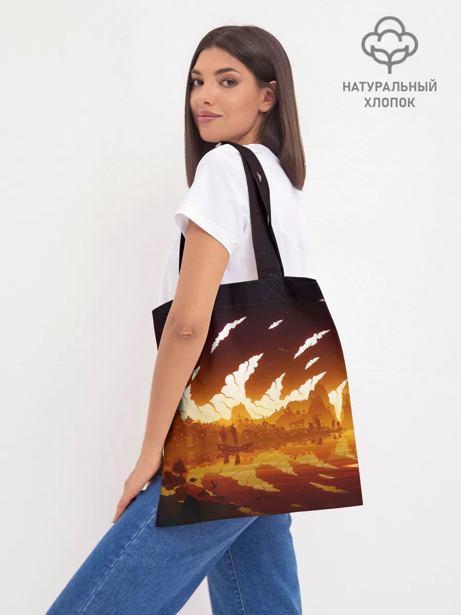 Шоппер база / Genshin Impact - Закат над Ли Юэ