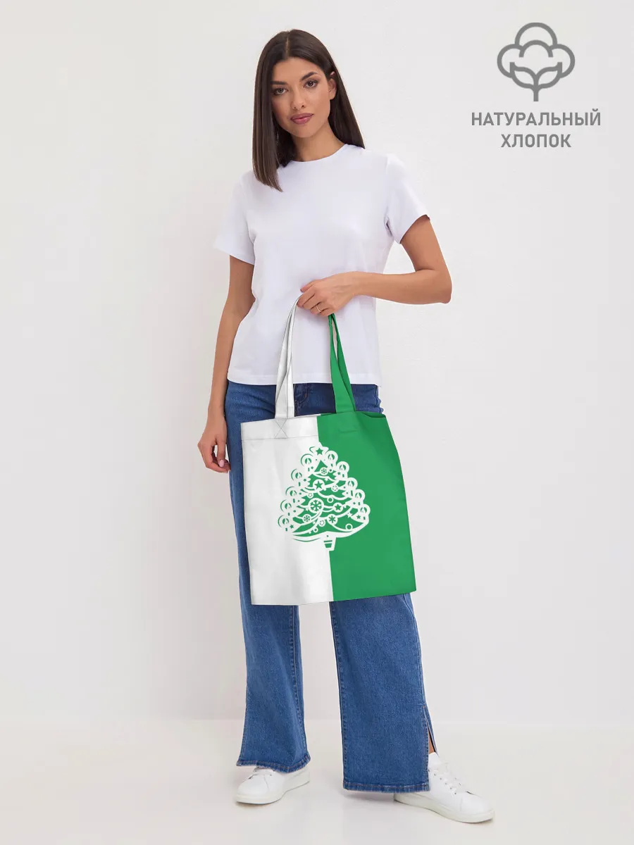 Шоппер база / Зелёная Ёлочка