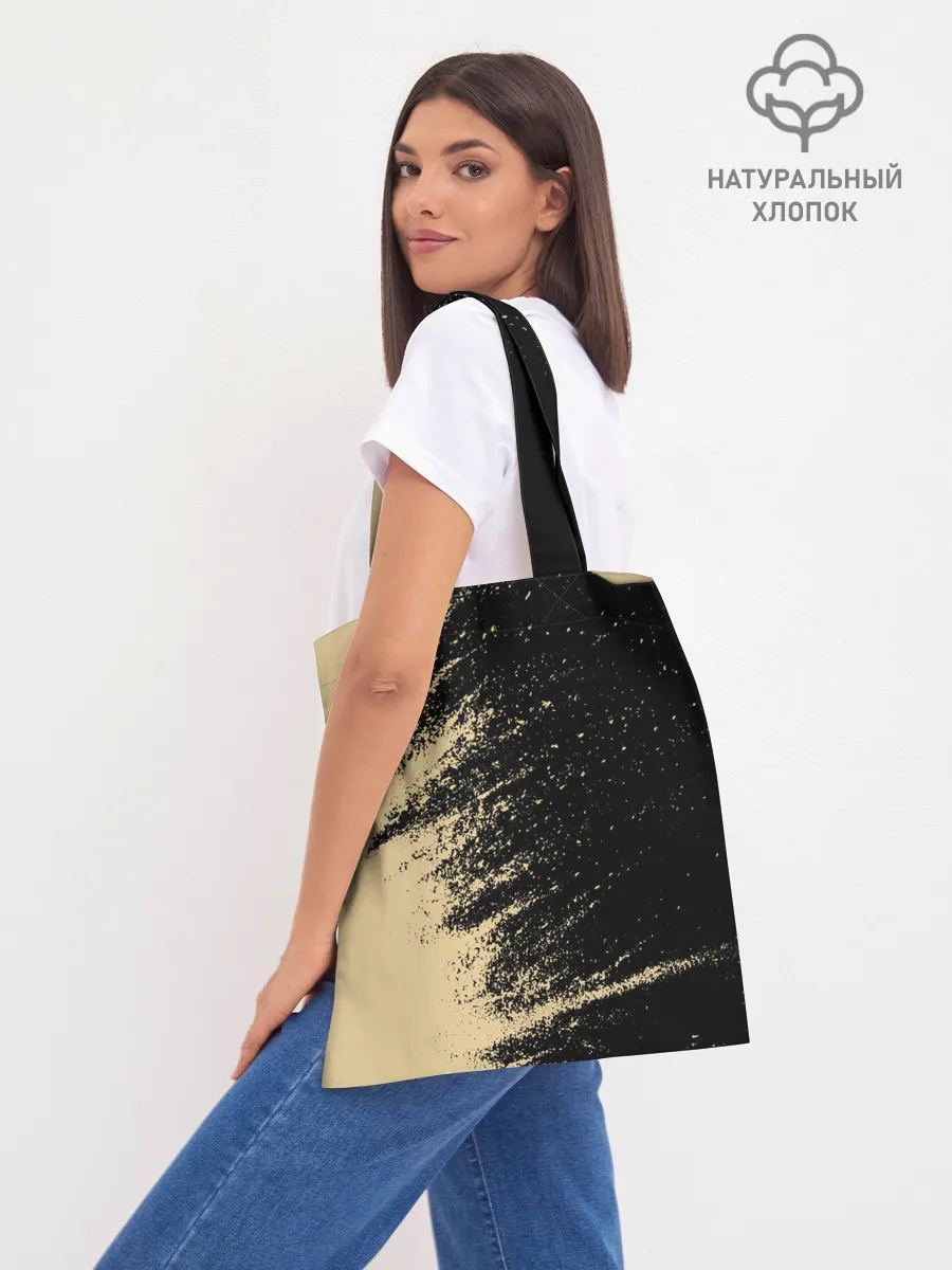 Шоппер база / Black clover bull.