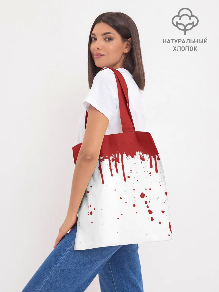 Шоппер база / ИГРА В КАЛЬМАРА ПЕРСОНАЖ 067 КРОВЬ