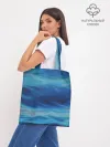 Шоппер база / Акварельное море