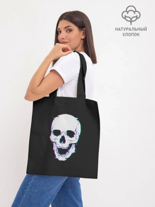 Шоппер база / Неоновый светящийся череп