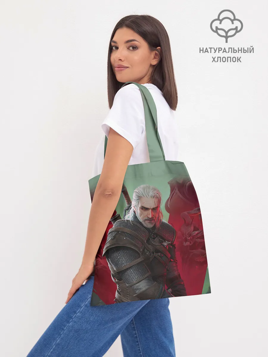 Шоппер база / ВЕДЬМАК | THE WITCHER | ГЕРАЛЬТ С МЕЧОМ