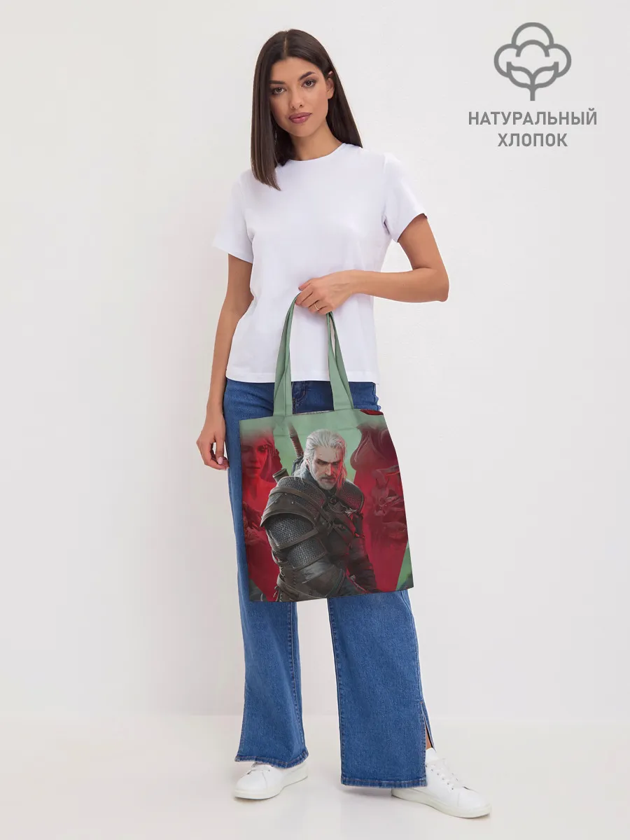 Шоппер база / ВЕДЬМАК | THE WITCHER | ГЕРАЛЬТ С МЕЧОМ