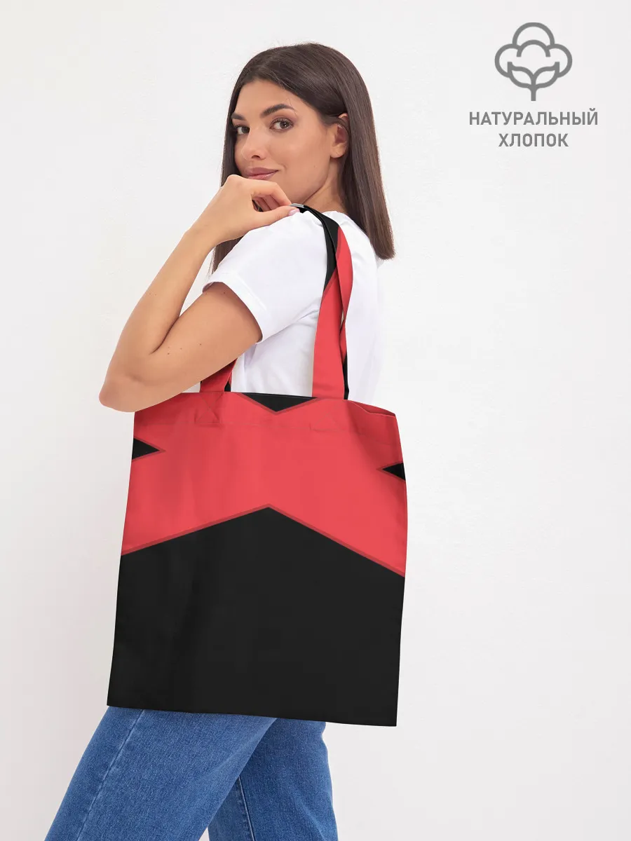 Шоппер база / ГЕОМЕТРИЯ МИНИМАЛИЗМ | КРАСНЫЕ ПОЛОСЫ