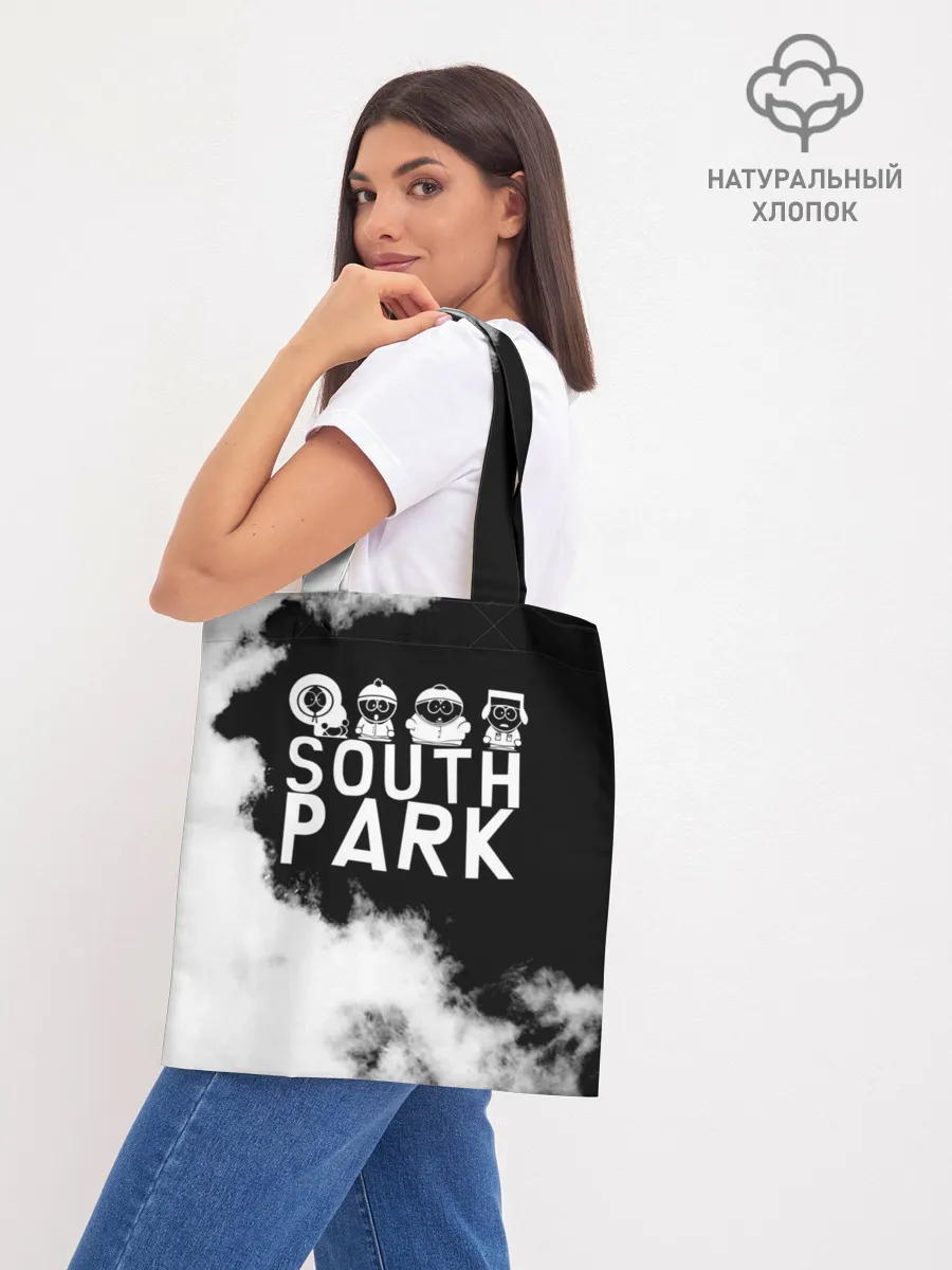 Шоппер база / Все пацаны на черном фоне Южный Парк