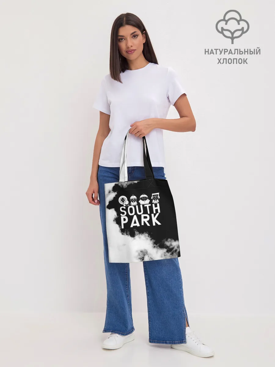 Шоппер база / Все пацаны на черном фоне Южный Парк